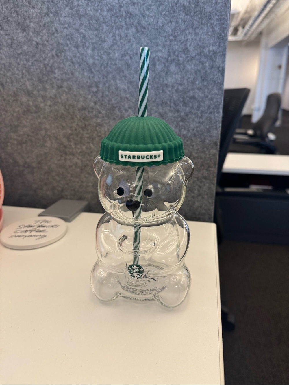 Starbucks 2025 Bearista Glass Cup 20fl oz